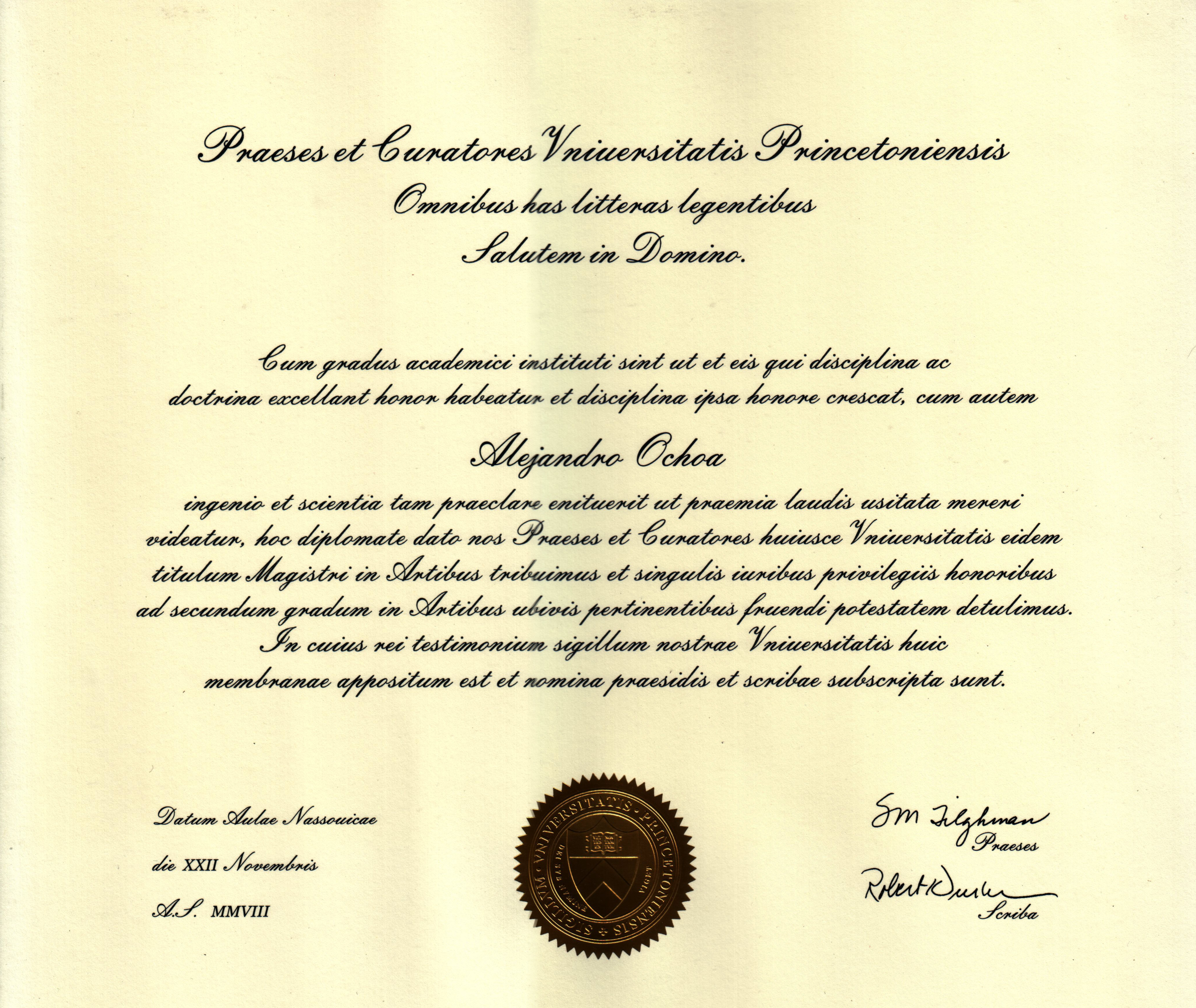 Undergraduate Diploma